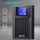 3. Qoltec Zasilacz awaryjny UPS Pure Sine Wave | 1kVA | 800W | AVR | LCD |  Czysty Sinus