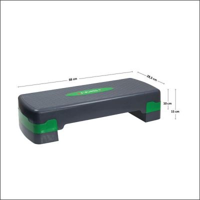 9. Step do aerobiku HMS AS003 green/gray