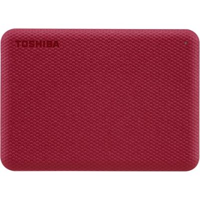 5. Toshiba Canvio Advance zewnętrzny dysk twarde 4 TB 2.5" USB Typu-A 2.0/3.2 Gen 1 (3.1 Gen 1) Czerwony
