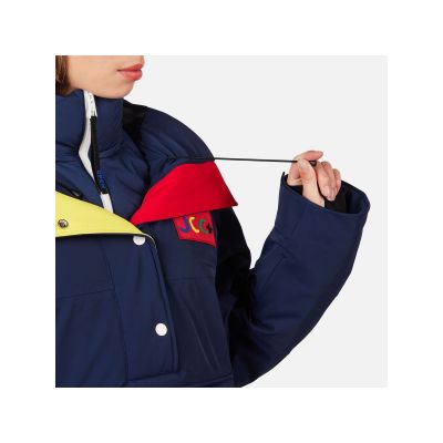 4. Kurtka narciarska damska ROSSIGNOL W JCC VALTHOR JKT niebieska