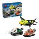 25. LEGO City 60505 Samolot, wóz serwisowy i poduszkowiec