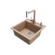 SINK HELIKA WTH KITCH MIX51X49X20 BEIGE