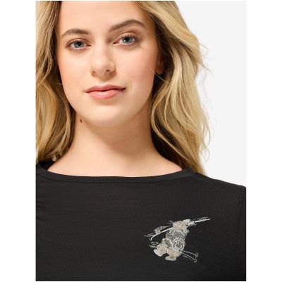 2. Longsleeve damski SUPER.NATURAL W LIL SKI BUNNY LS czarny
