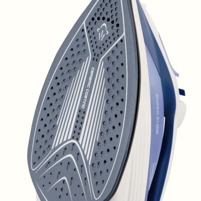 8. ELDOM ŻELAZKO PAROWE DA36 PRESS 2200W CERAMICZNA STOPA, ANTI-DRIP, SAMOOCZYSZCZANE STOPY,WYŻUT PARY 20G/MIN. UDERZENIE PARY,