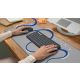 19. Logitech 920-012239 klawiatura Dołączona myszka Uniwersalne RF Wireless + Bluetooth QWERTY Amerykański międzynarodowy Grafitowy