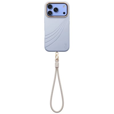 2. Etui UNIQ Coehl Serina Magnetic Charging na iPhone 18 Pro / 17 Pro - niebieskie