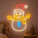 10. LAMPA ŚCIENNA NEON BAŁWAN