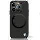 9. Etui BMW Signature Liquid Silicone MagSafe na iPhone 14 Pro - czarne