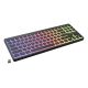 2. GENESIS Thor 430 TKL Wireless klawiatura Gaming USB + RF Wireless + Bluetooth QWERTY US English Czarny