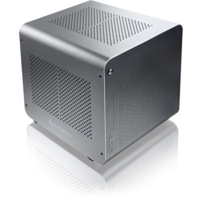 RAIJINTEK METIS EVO ALS Mini Tower Srebrny