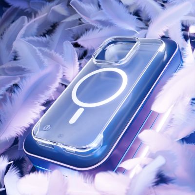 4. Etui 3mk Just20g MagCase na iPhone 16 Pro - przezroczyste