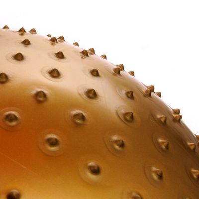 3. Piłka gimnastyczna do masażu Meteor 65 cm złota 31104