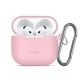 8. Etui Tech-Protect Silicone Hook na AirPods 4 - różowe