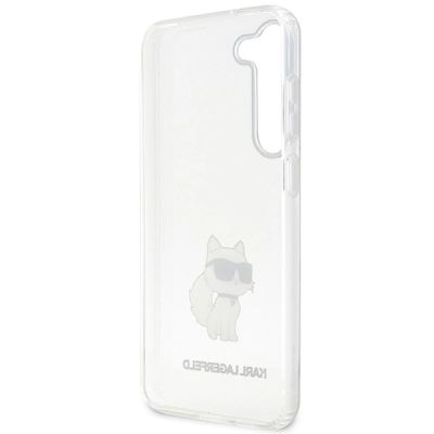 7. Etui Karl Lagerfeld Ikonik Choupette na Samsung Galaxy S23 - przezroczyste