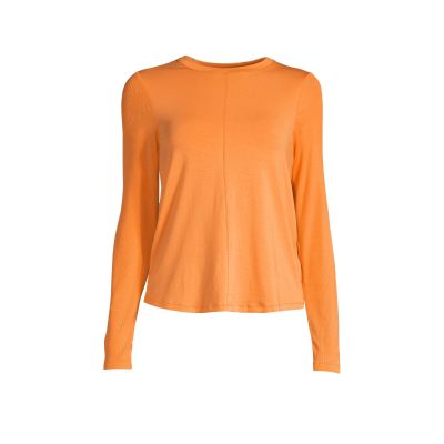 2. Koszulka CASALL Delight Crew Neck Long Sleeve juicy orange