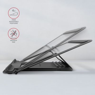 3. Axagon STND-L stojak na laptop Podstawka na notebooka Szary 40,6 cm (16")