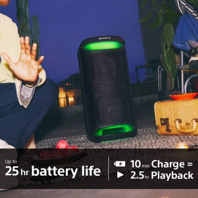 3. Bezprzewodowy głośnik imprezowy Sony SRS-XV500 z serii X, wodoodporny, łączność Bluetooth, przenośny