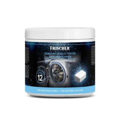 7. Tabletki do czyszczenia pralek Frischer 12szt