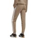 3. Spodnie damskie adidas Essentials 3-Stripes Fleece Slim beżowe KF8317