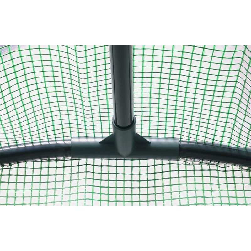 30. SZKLARNIA TUNEL OGRODOWY DWA WEJŚCIA DO POMIDORÓW I OGÓRKÓW 200x100x180CM ZIELONY