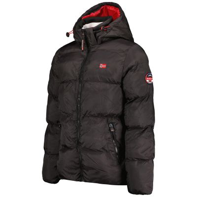3. Parka męska Geographical Norway ANCELO BLACK DB MEN 001 (WY4478H/GN-BLACK)