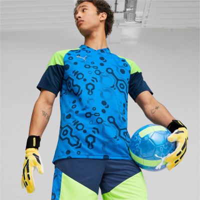 8. Rękawice bramkarskie Puma Ultra Ultimate Hybrid Sun 41858 04