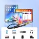 4. Kabel audio Orico AXF-50 minijack 3,5 mm męski do żeńskiego 5 m - czarny