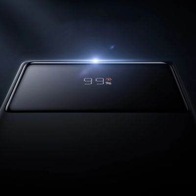 9. Powerbank Baseus Star-Lord 10000mAh 22,5W z wyświetlaczem cyfrowym i kablem USB-C 3A 30cm - czarny