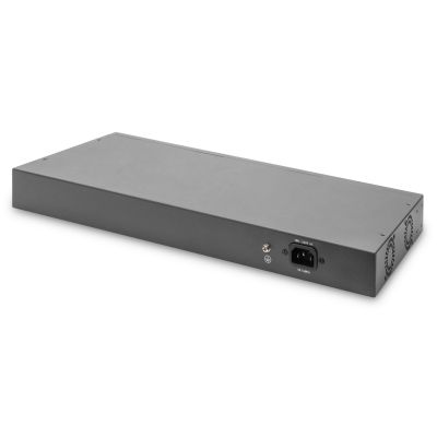 9. Digitus Przełącznik Gigabit Ethernet Layer 2, 24-portowy, 2x RJ45/SFP-Combo + 2 x porty SFP Uplink