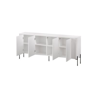 2. Komoda VERA 190x40x80 biały mat