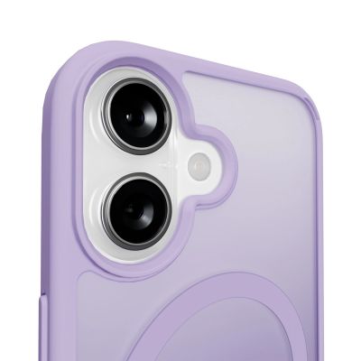 8. Etui Puro Gradient TPU kompatybilne z MagSafe na iPhone 17 - fioletowe