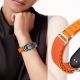 3. Pasek Tech-Protect Nylon Pro na Xiaomi Smart Band 8 / 9 / 10 / NFC - pomarańczowy