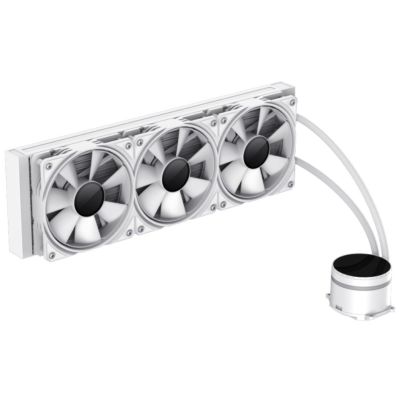 5. GameMax ICEBURG 360 INFINITY WH system chłodzenia komputerów Procesor Chłodnica cieczy all-in-one 12 cm Biały 1 szt.