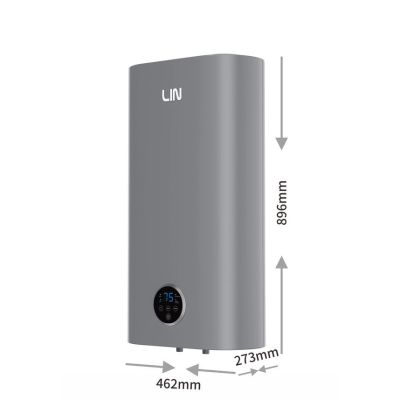 6. Bojler elektryczny LIN LIFVD1SMGY 50L szary SMART