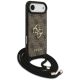 3. Etui Guess 4G Big Logo Cord Stap Crossbody na iPhone 17 Air - brązowe