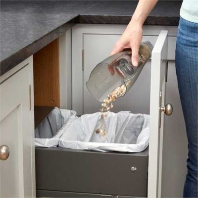 7. Odkurzacz przenośny Black & Decker NVC215W Niebieski, Szary Bez worka