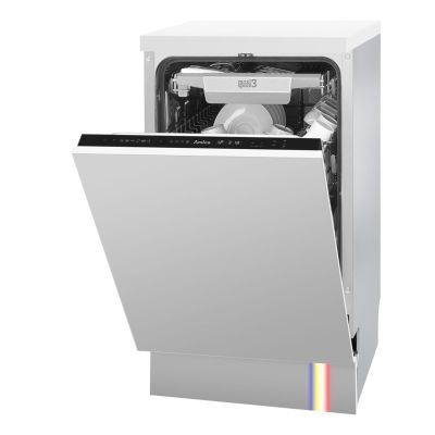 2. Zmywarka do zabudowy 45 cm AMICA DIM44C6EMONqH | klasa C | 10 kpl | SatelliteArm | OpenDry