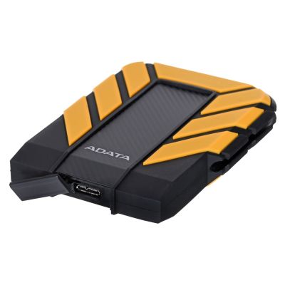 4. Dysk zewnętrzny HDD ADATA HD710 PRO (1TB; 2.5"; USB 3.2; żółty)