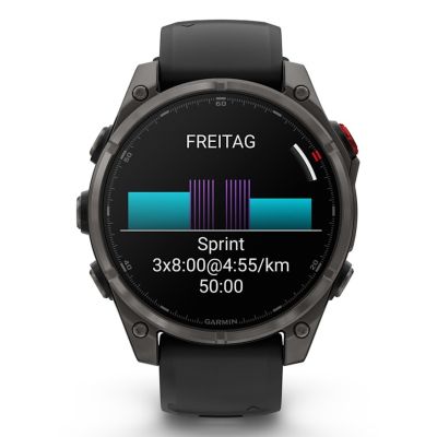 11. Zegarek sportowy Garmin Fenix 8 PRO AMOLED 47mm Sapphire Titanium