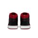 5. Nike Air Jordan 1 Mid Czerwone/Czarne 51.5