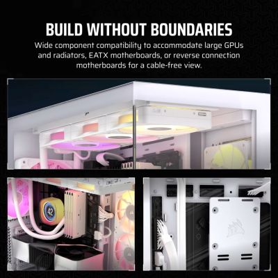 5. Obudowa Corsair 3500X RSR ARGB Tempered Glass Mid-Tower, White