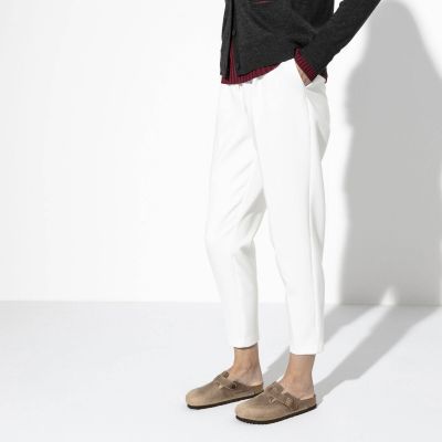 5. Chodaki damskie/męskie Birkenstock Boston Tabacco Brown olejowana skóra klapki narrow wąskie (0960813)