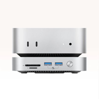 3. Stacja dokująca Orico MiniLink 9w1 z kieszenią na dysk twardy M.2 SSD - srebrna