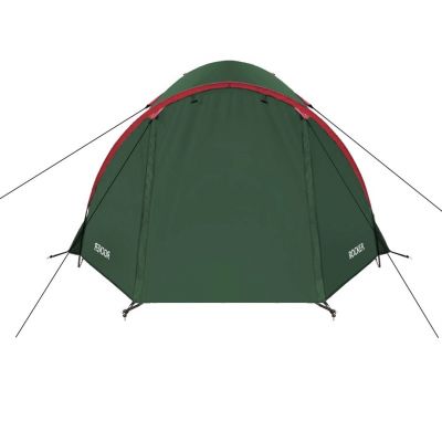 6. Namiot kempingowy NILS CAMP Rocker NC6013 3 osobowy zielono-czerwony