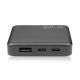 3. EVERACTIVE POWERBANK 10 000MAH, 1X USB, 2X USB-C, 20W, QC4+, WYŚWIETLACZ LCD, CZARNY EB-11QB