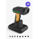 Inateck BCST-75S Ręczny czytnik kodów kreskowych 1D/2D CMOS Czarny, Żółty