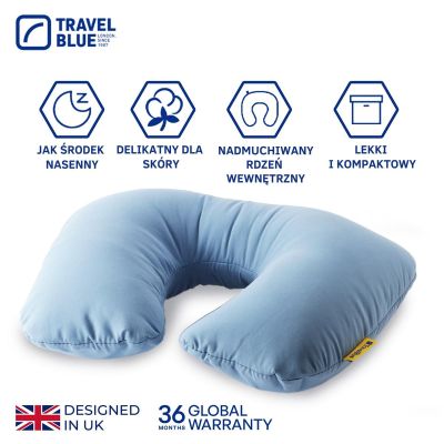 6. TRAVEL BLUE PODUSZKA NA SZYJE  NADMUCHIWANA ULTIMATE