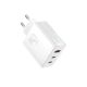 4. Ładowarka GaN Baseus Cube Pro 65W 2x USB-C USB-A - biała