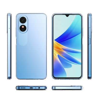 7. Ultra Clear 0.5mm etui do Oppo A17 cienki pokrowiec przezroczyste