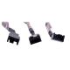 6. Mocowanie wentylatora NOCTUA NA-SRC7 3 szt. Low-Noise Adaptors 4-Pin